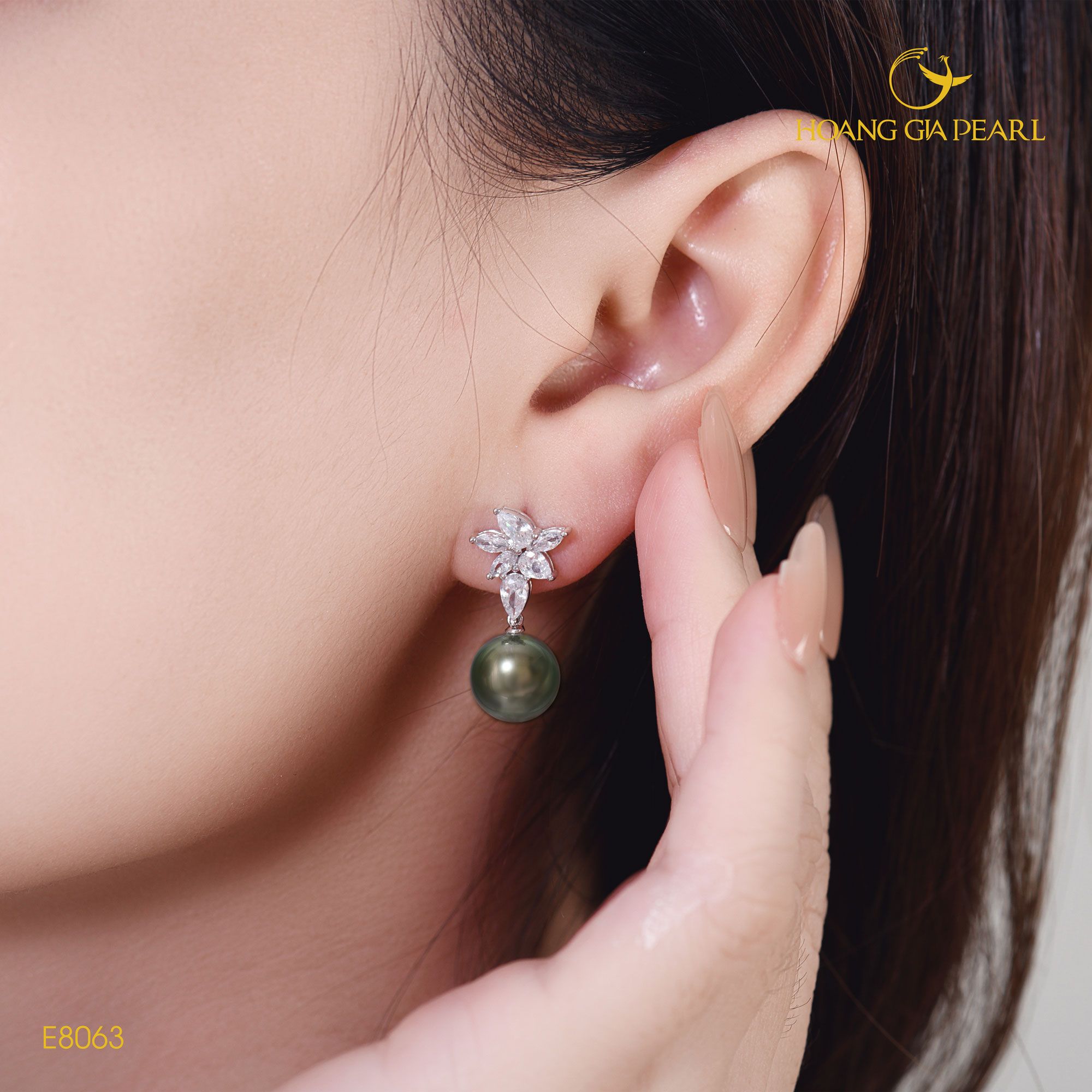 Bông tai ngọc trai E8063