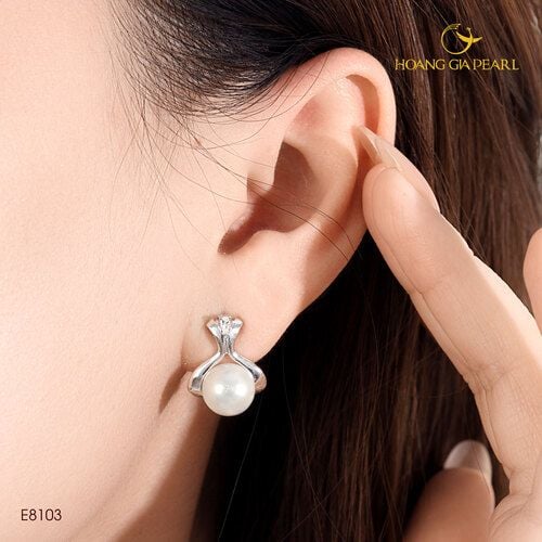 Bông tai ngọc trai E8103