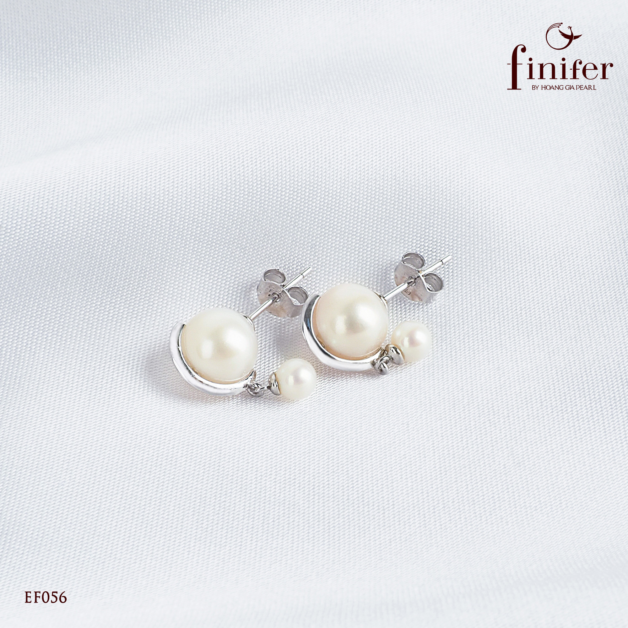 Bông Tai Ngọc Trai Finifer EF056