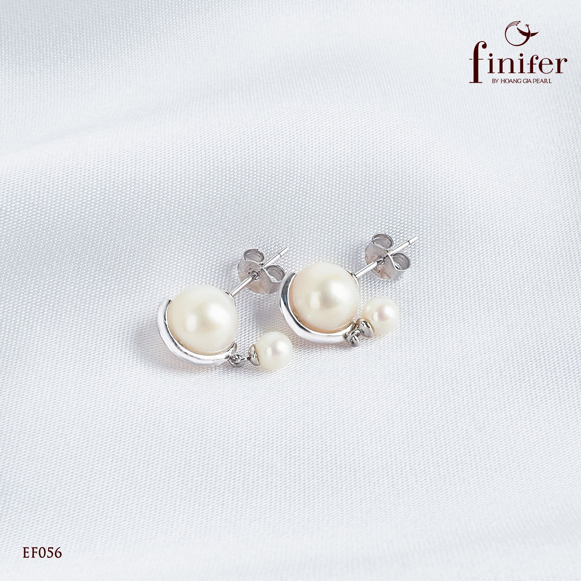 Bông Tai Ngọc Trai Finifer EF056