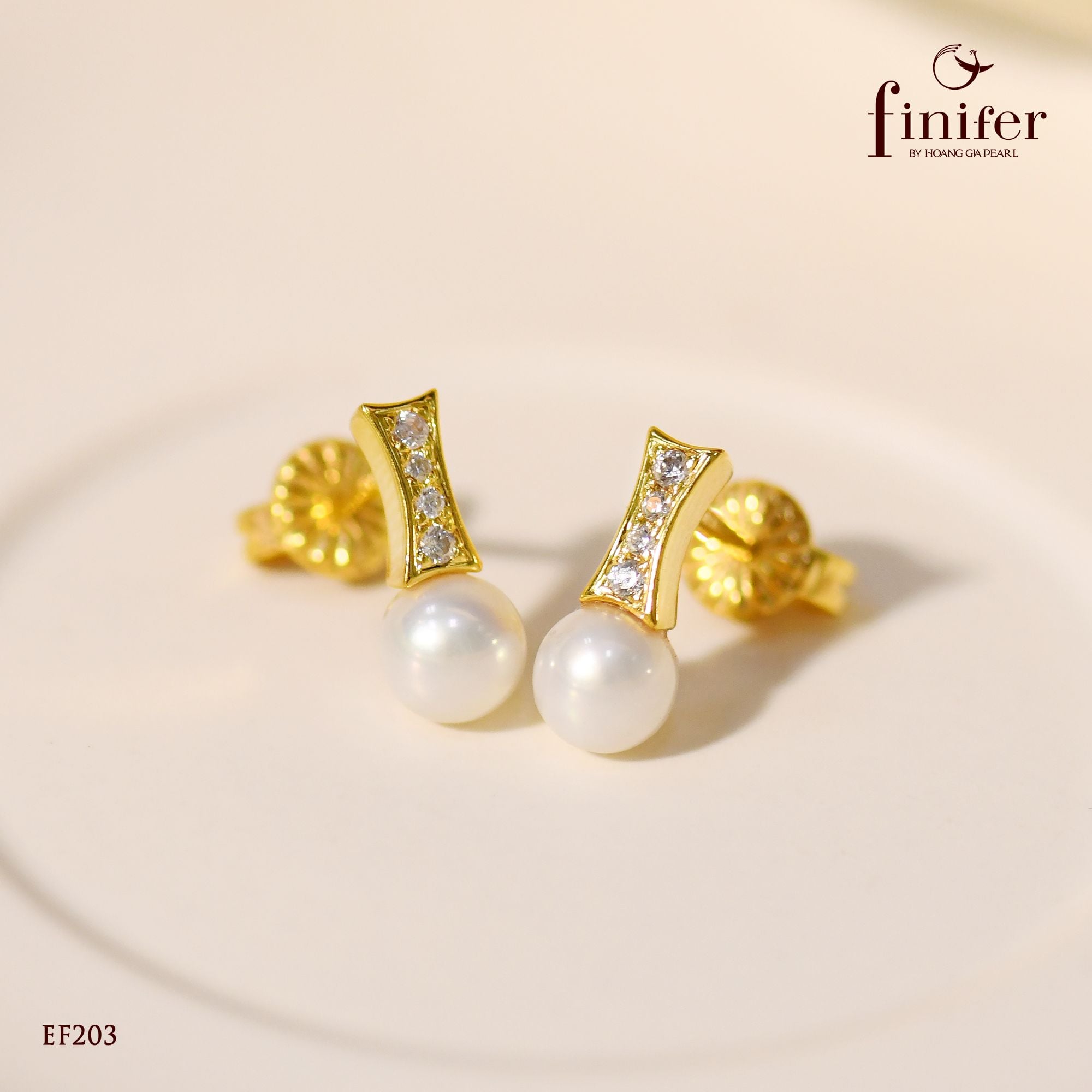 Bông tai ngọc trai EF203