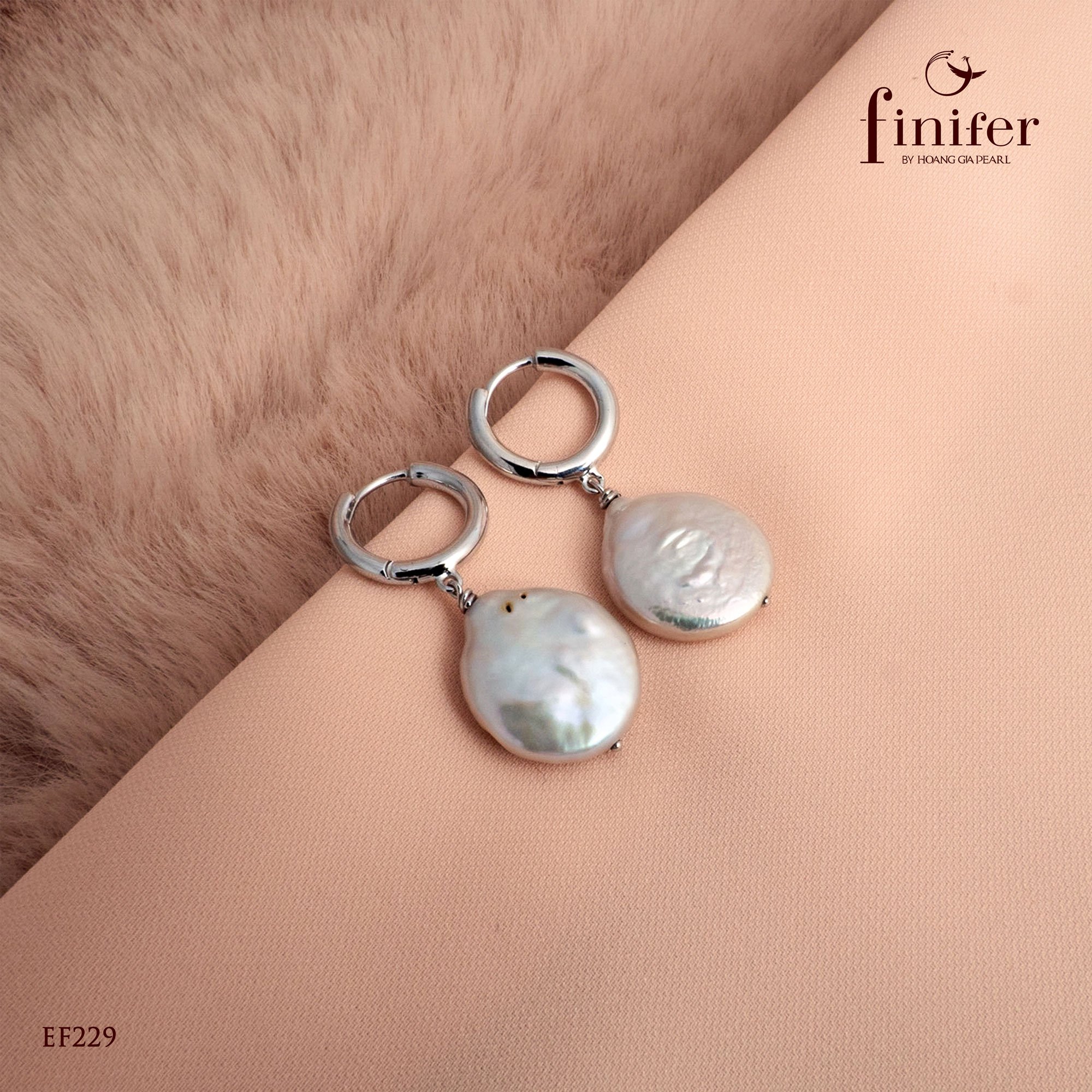 Bông tai ngọc trai EF229 Finifer (L)