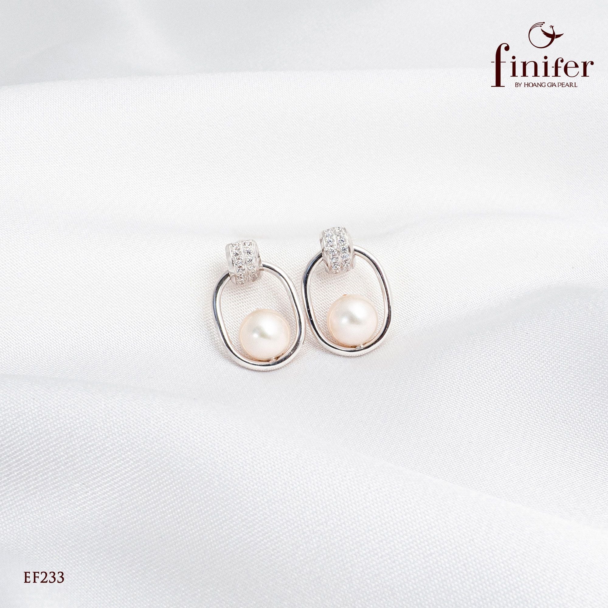 Bông tai ngọc trai EF233 Finifer (L)