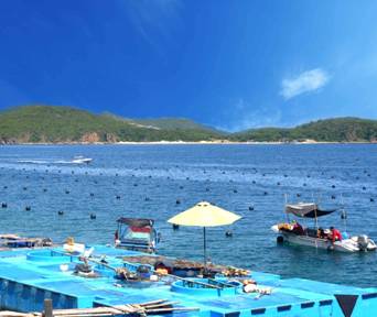 Trại nuôi ngọc trai của Hoàng Gia Pearl tại đảo Hòn Tằm – Nha Trang