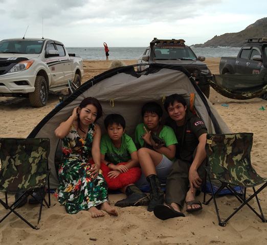 Mai am nho cua gia dinh anh Ho Thanh Tuan