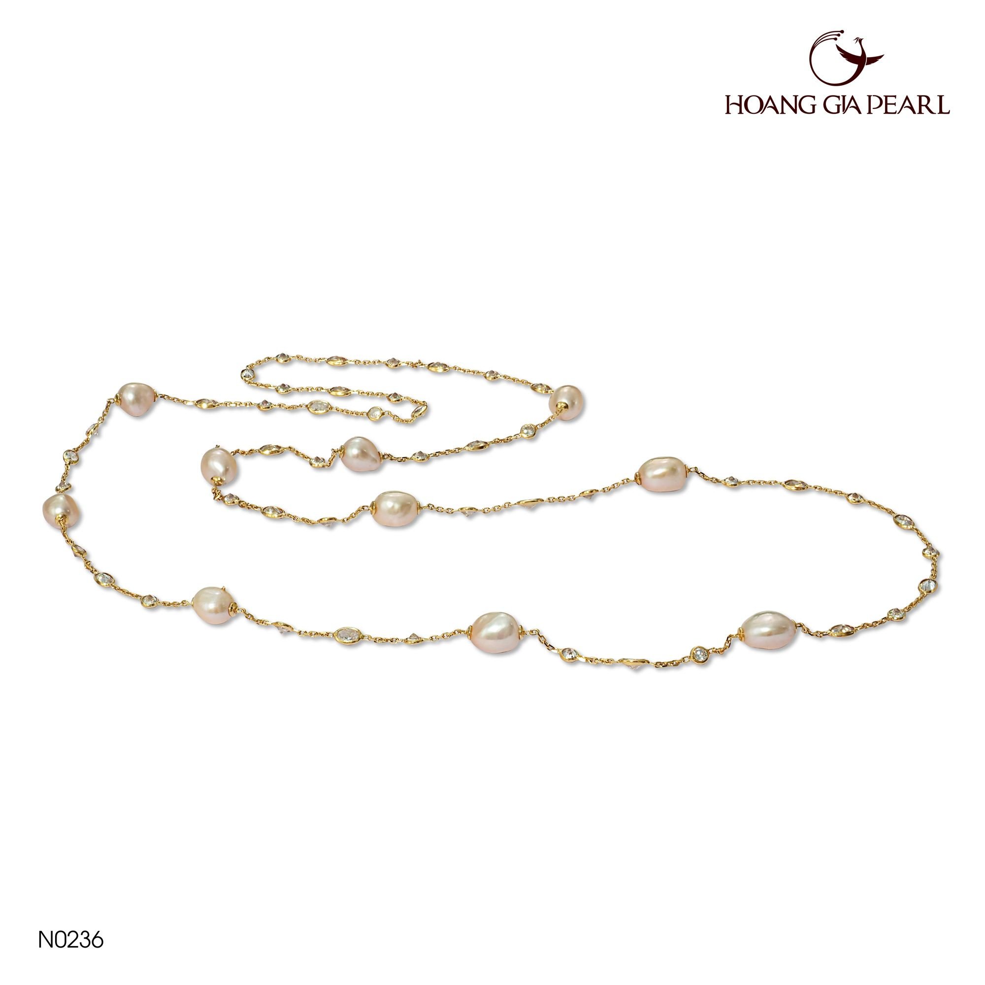 Vòng cổ ngọc trai N0236