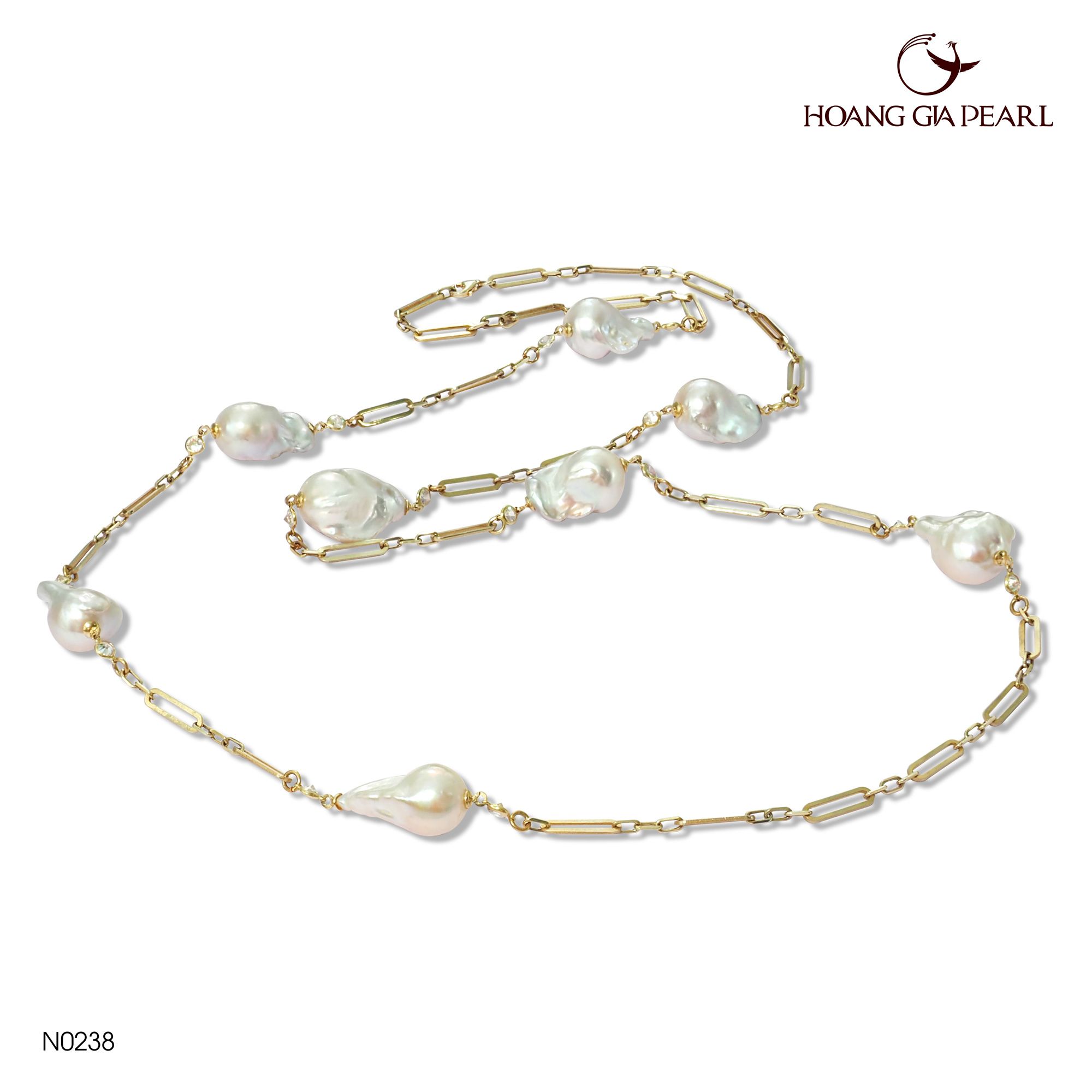 Vòng cổ ngọc trai N0238