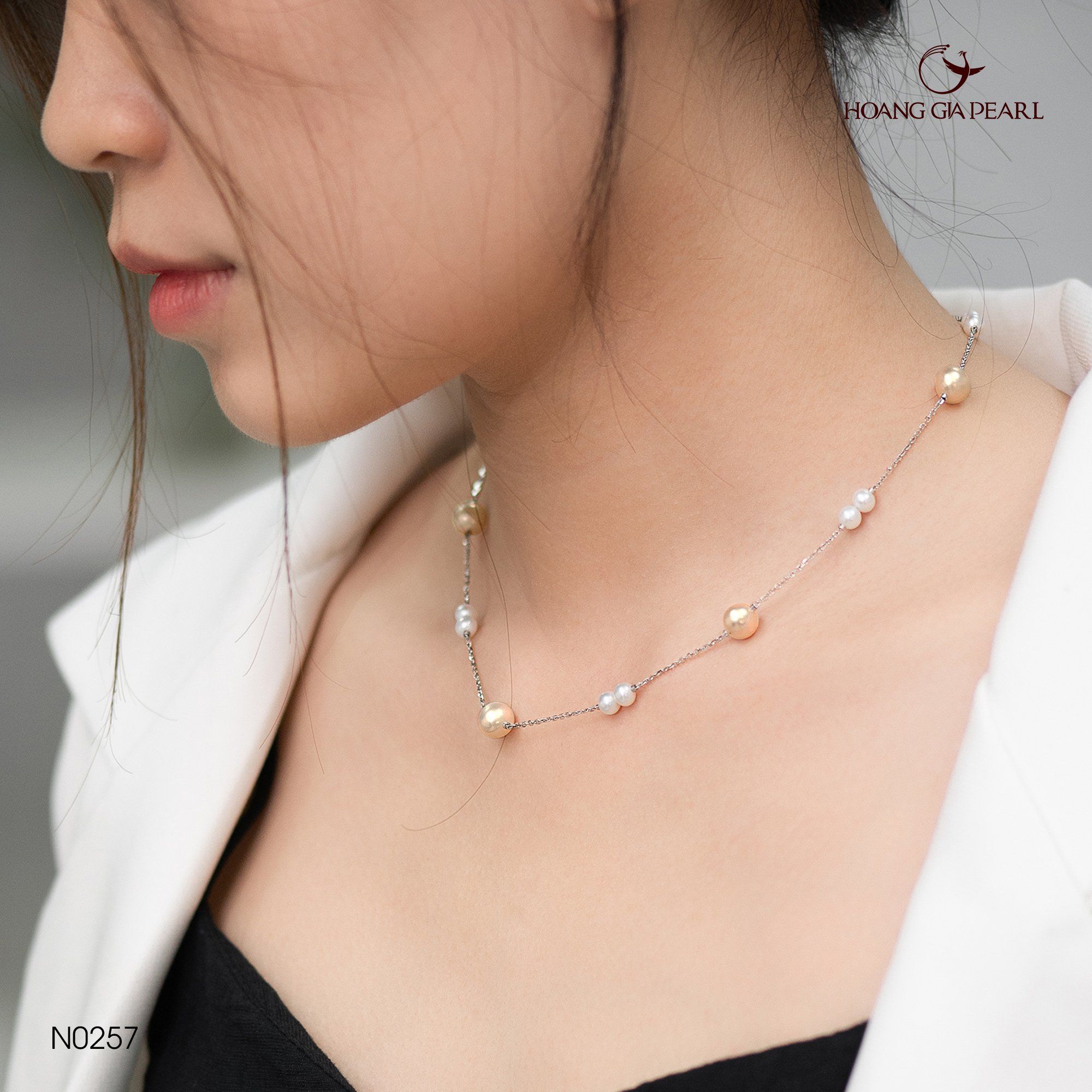 Vòng cổ ngọc trai N0257
