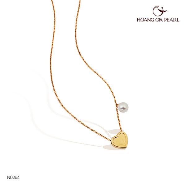 Dây chuyền ngọc trai "Heart of Pearl" N0264