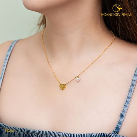 Dây chuyền ngọc trai "Heart of Pearl" N0264