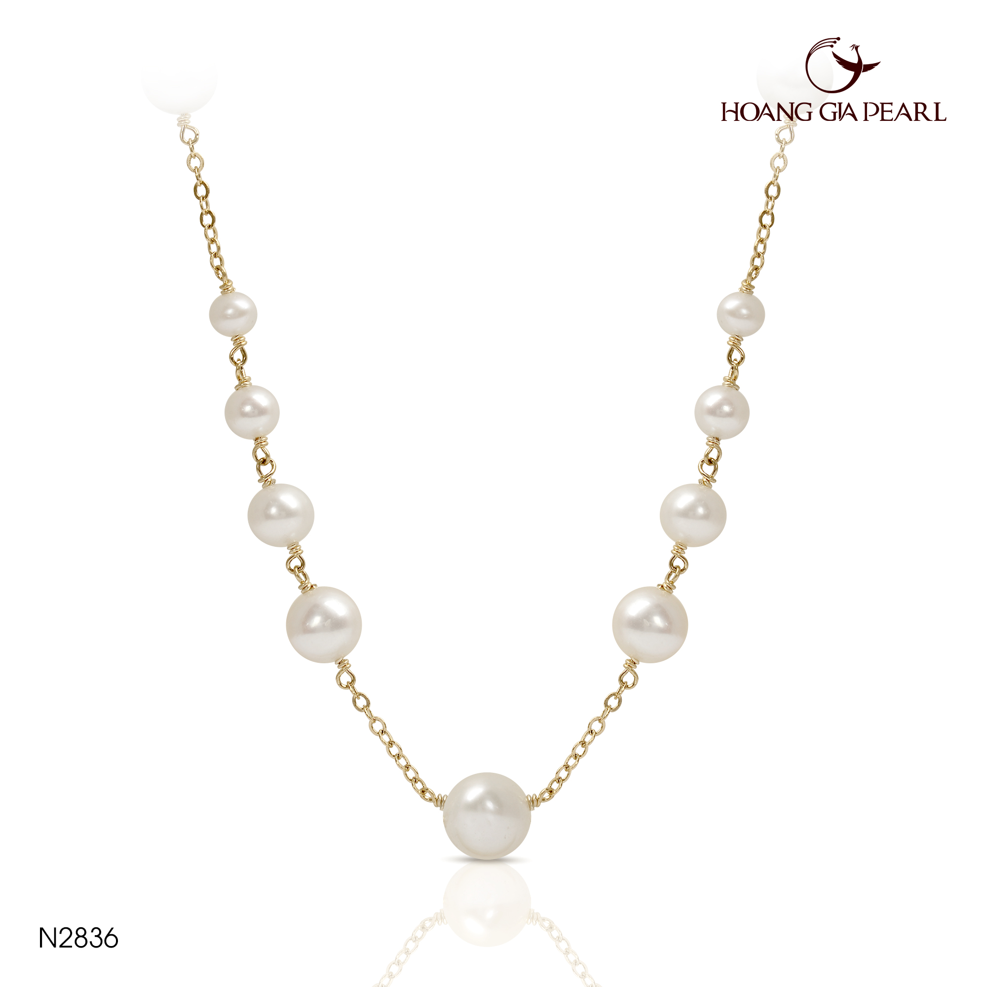 Dây chuyền ngọc trai N2836