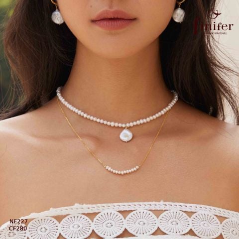 Dây chuyền ngọc trai NF227