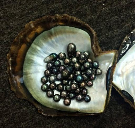 ngoc trai den Tahiti