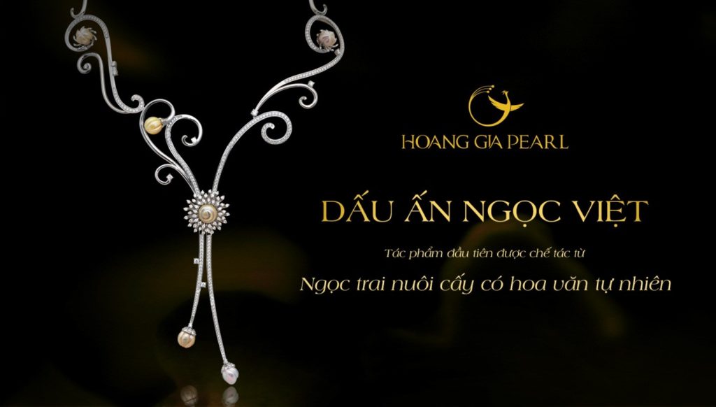 Cận cảnh những viên ngọc trai nuôi cấy có hoa văn tự nhiên trên tác phẩm Dấu ấn Ngọc Việt Can canh nhung vien ngoc trai nuoi cay co hoa van tu nhien tren tac pham Dau An Ngoc Viet