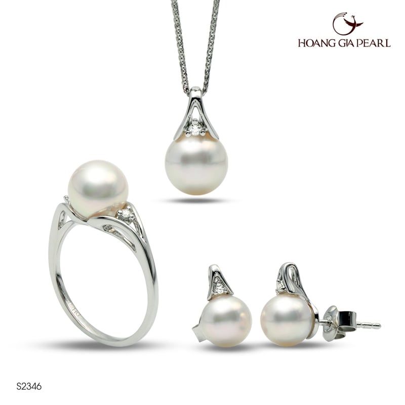 Bộ sản phẩm ngọc trai S2346