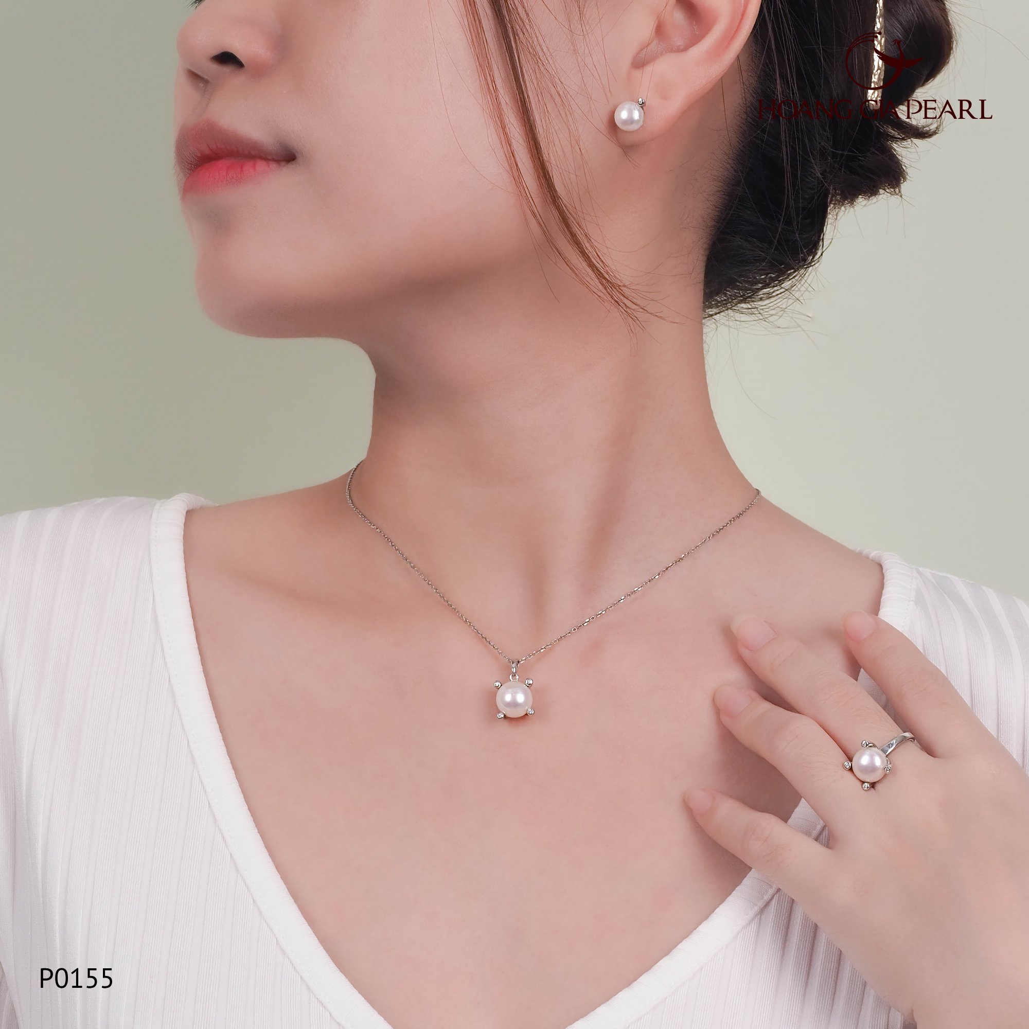 Mặt dây chuyền ngọc trai P0155