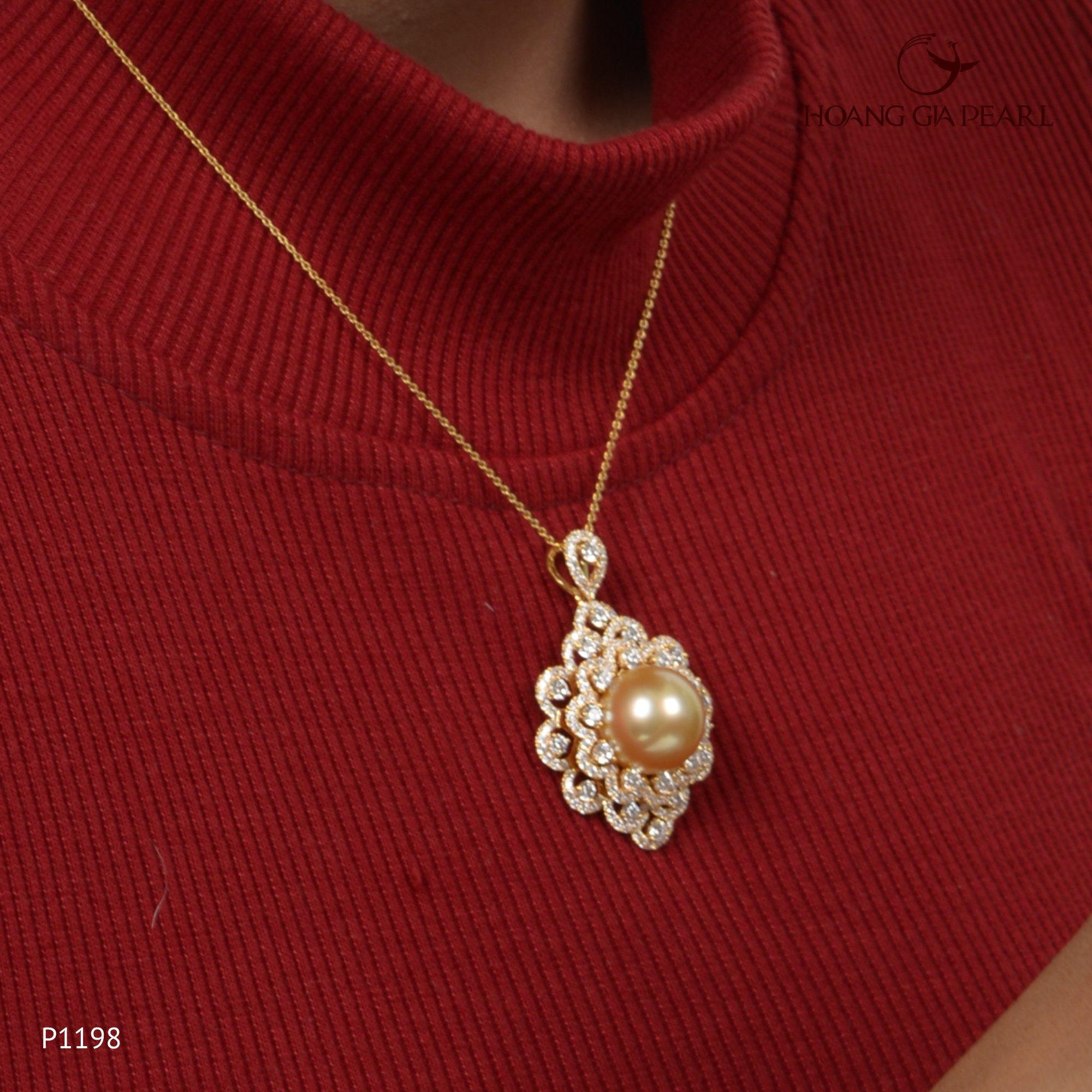Mặt dây chuyền ngọc trai P1198