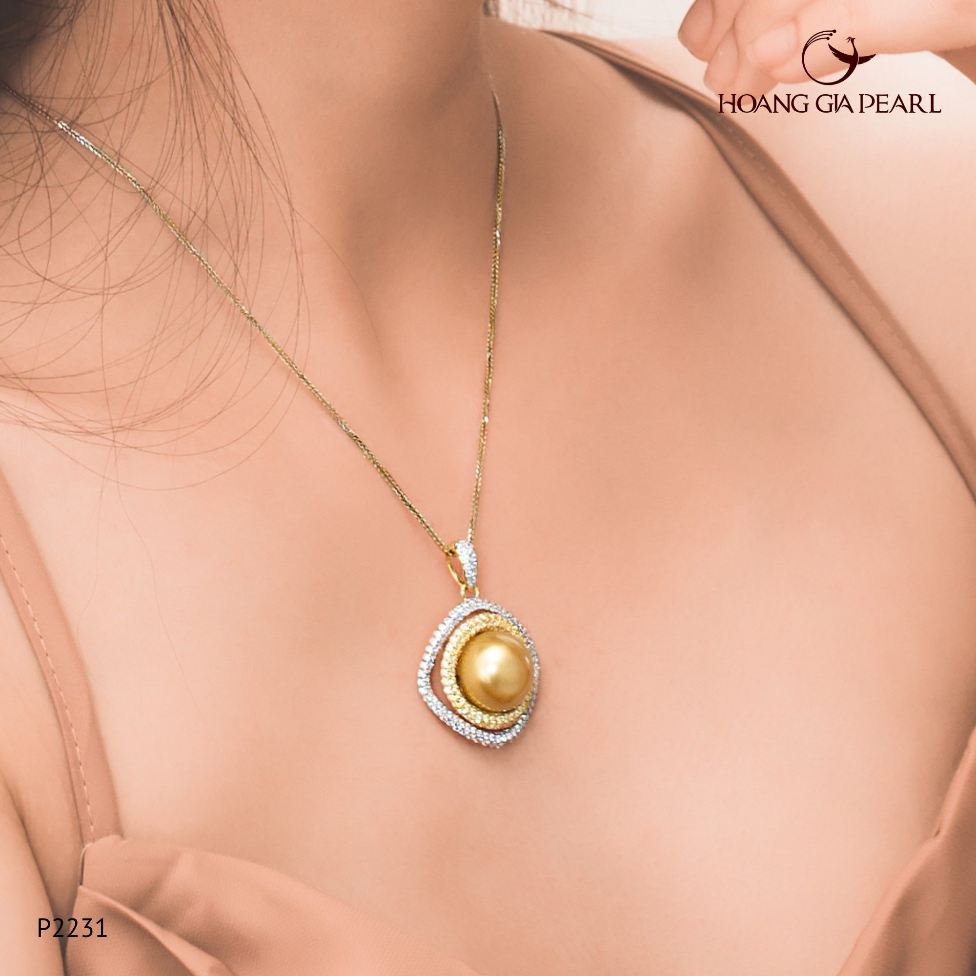 Mặt dây chuyền ngọc trai P2231