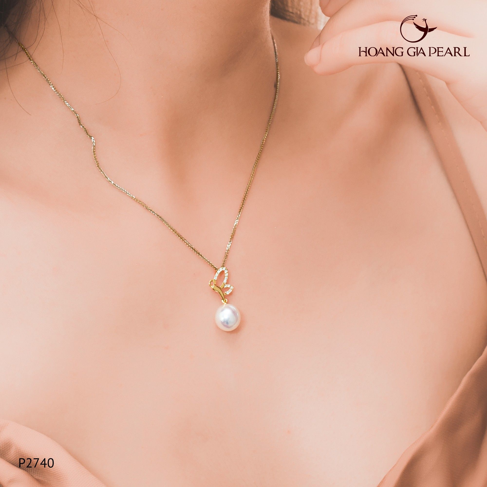 Mặt dây chuyền ngọc trai P2740