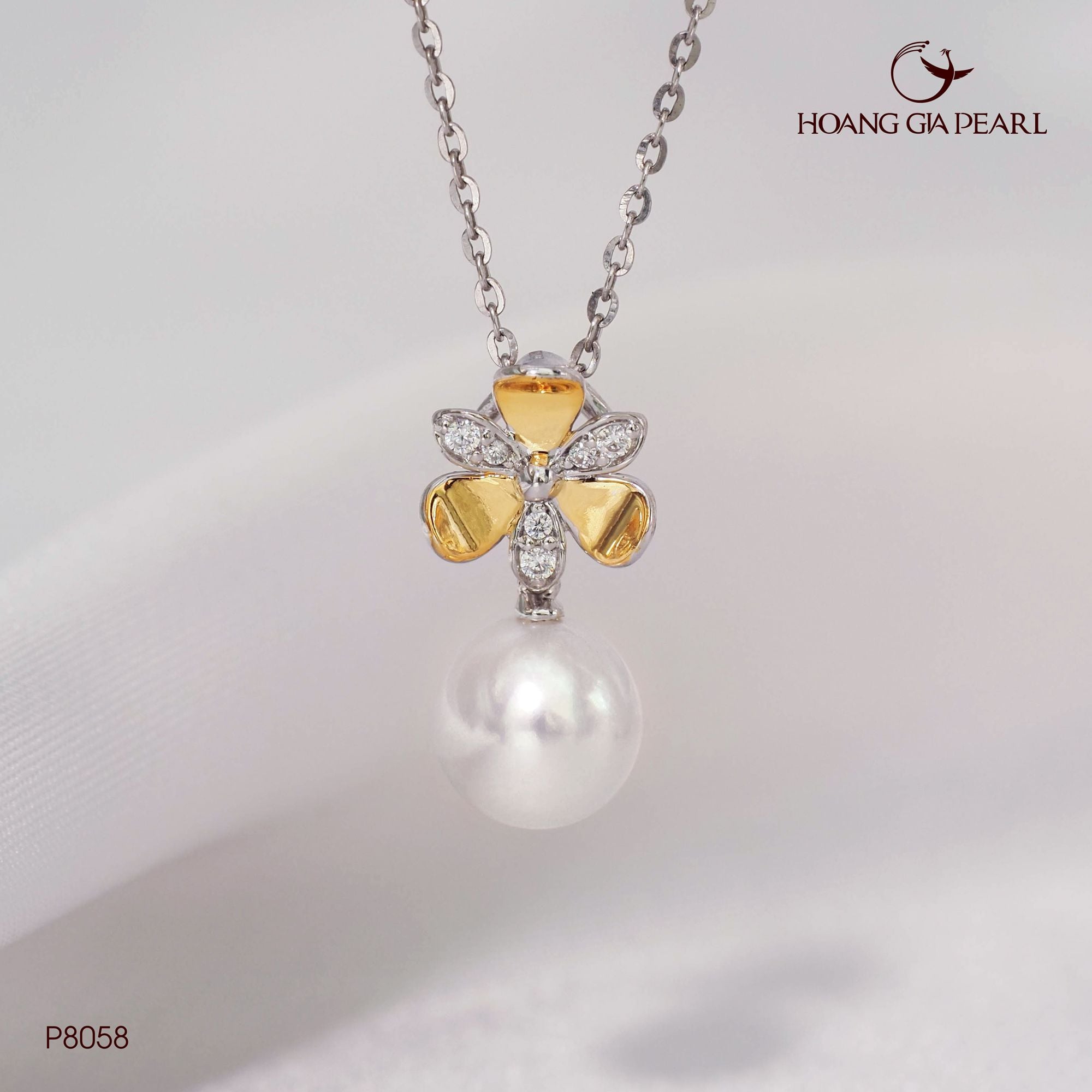Mặt dây chuyền ngọc trai P8058