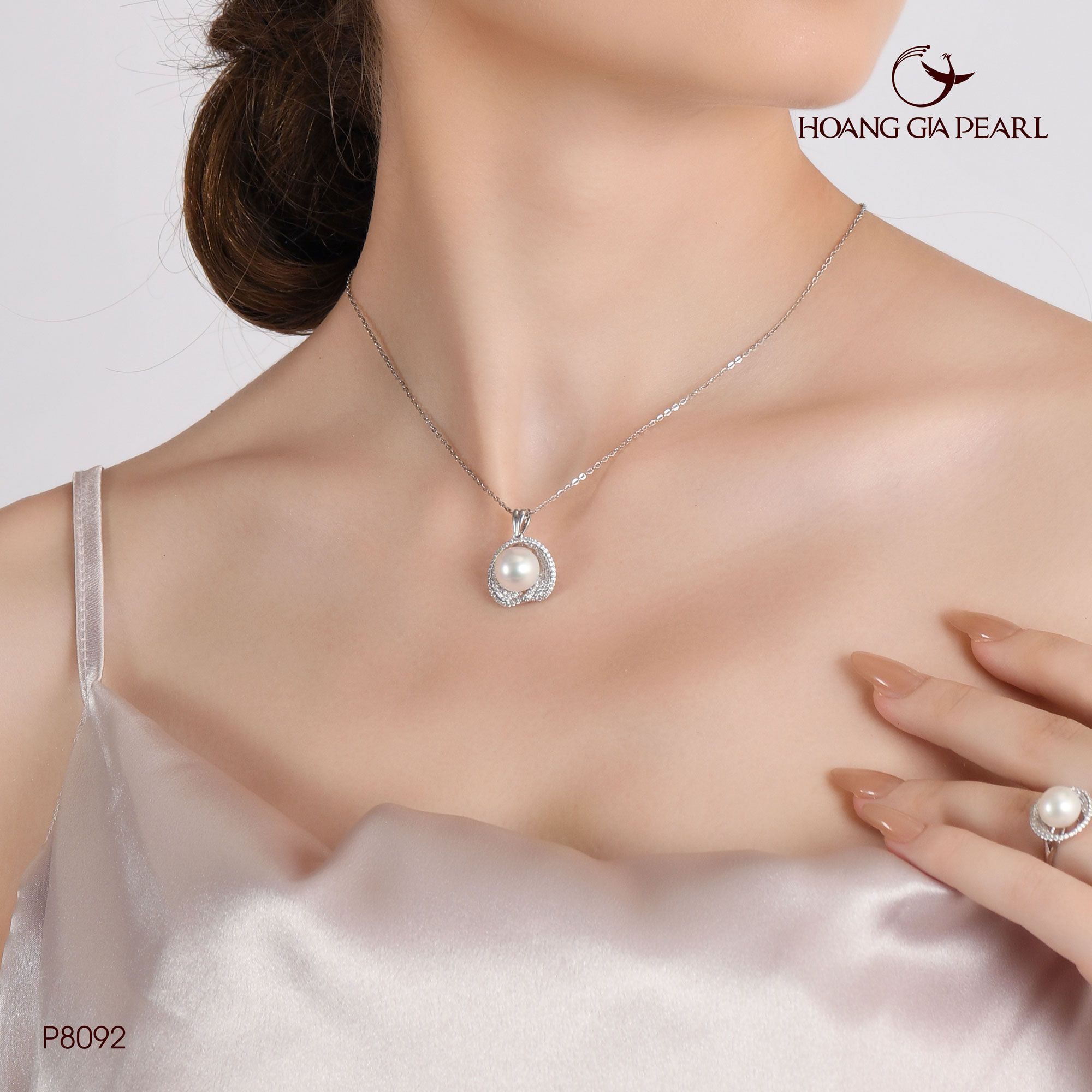 Mặt dây chuyền ngọc trai P8092