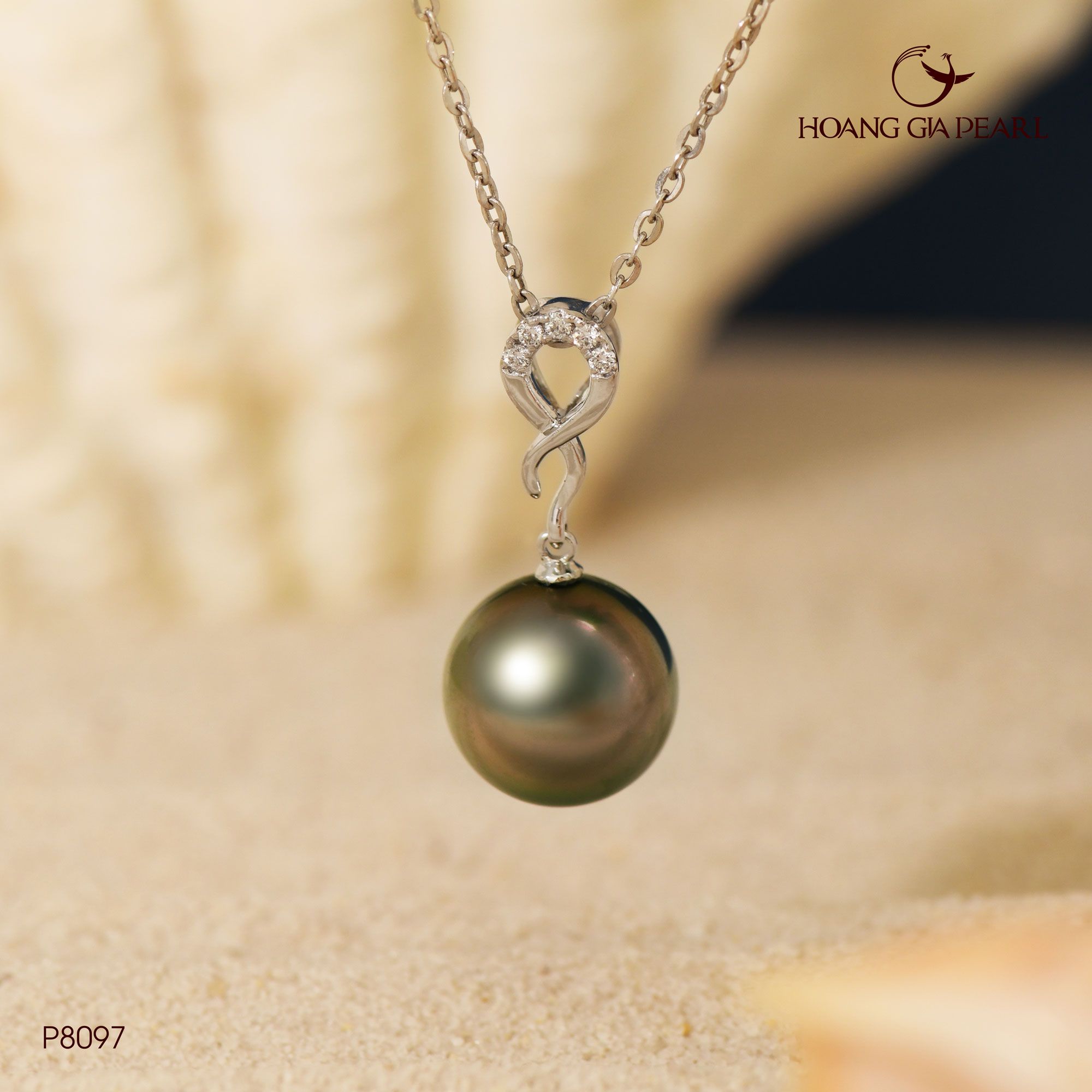 Bộ trang sức ngọc trai S8097