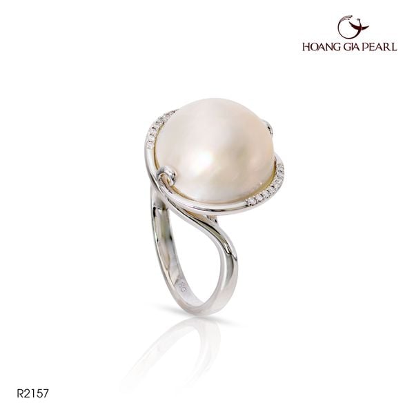 Nhẫn ngọc trai R2157