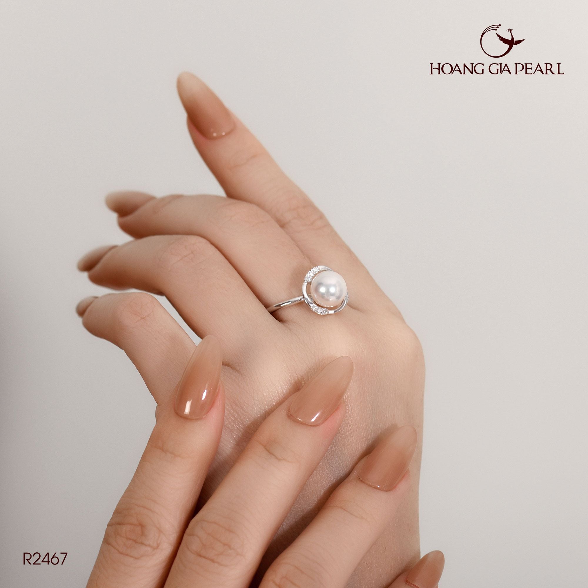Nhẫn ngọc trai R2467