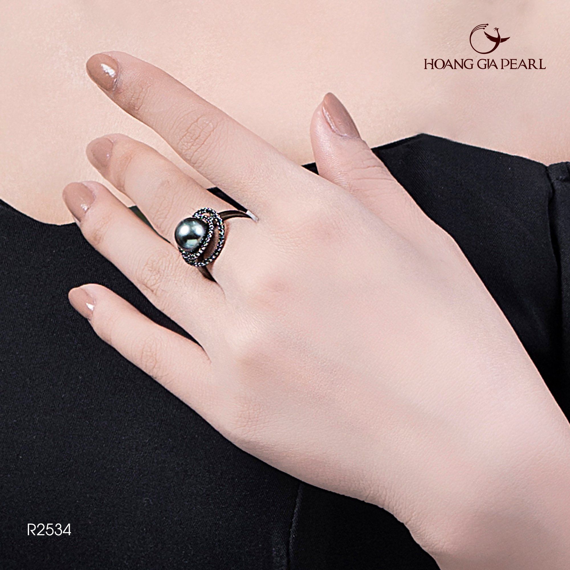 Nhẫn ngọc trai R2534