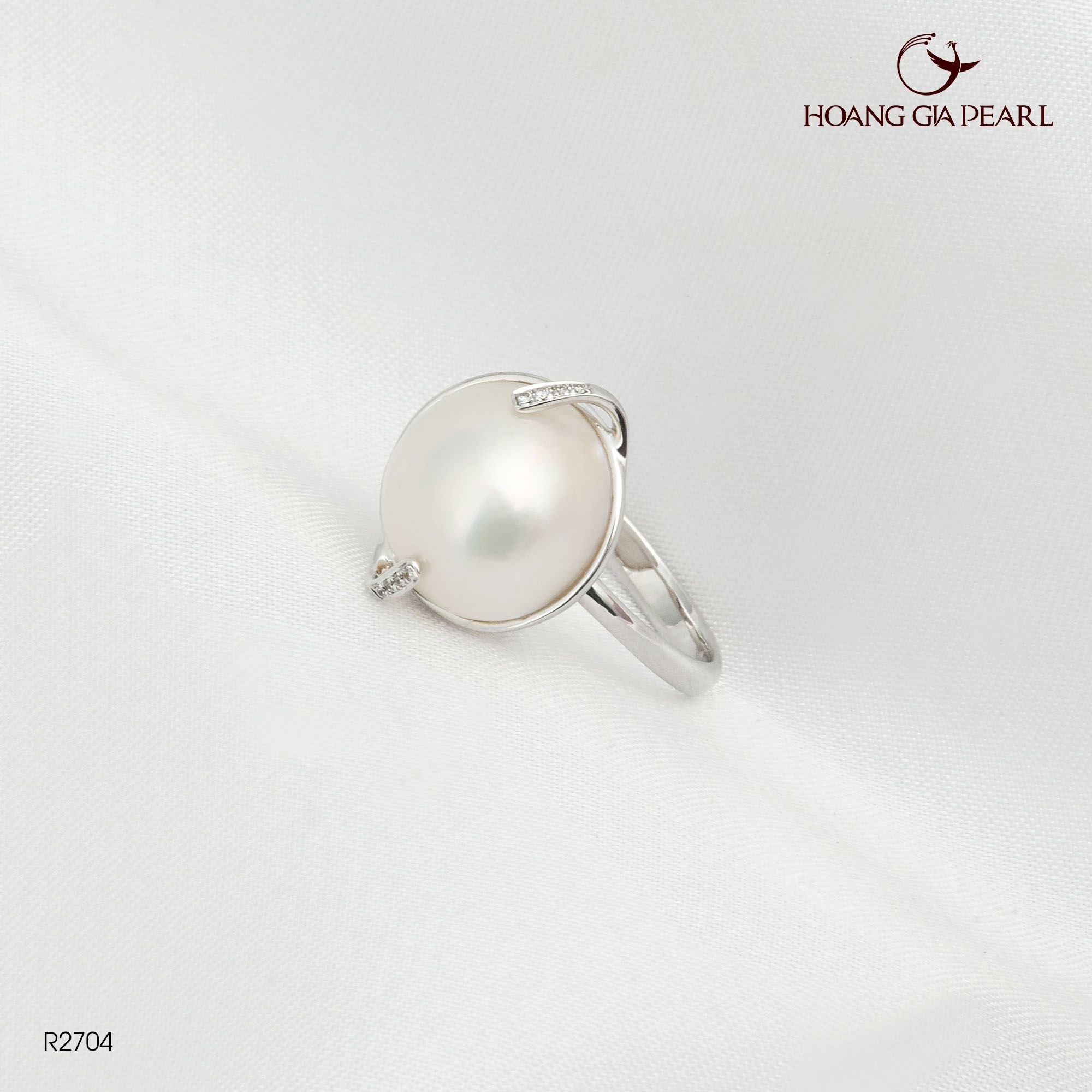 Nhẫn ngọc trai R2704
