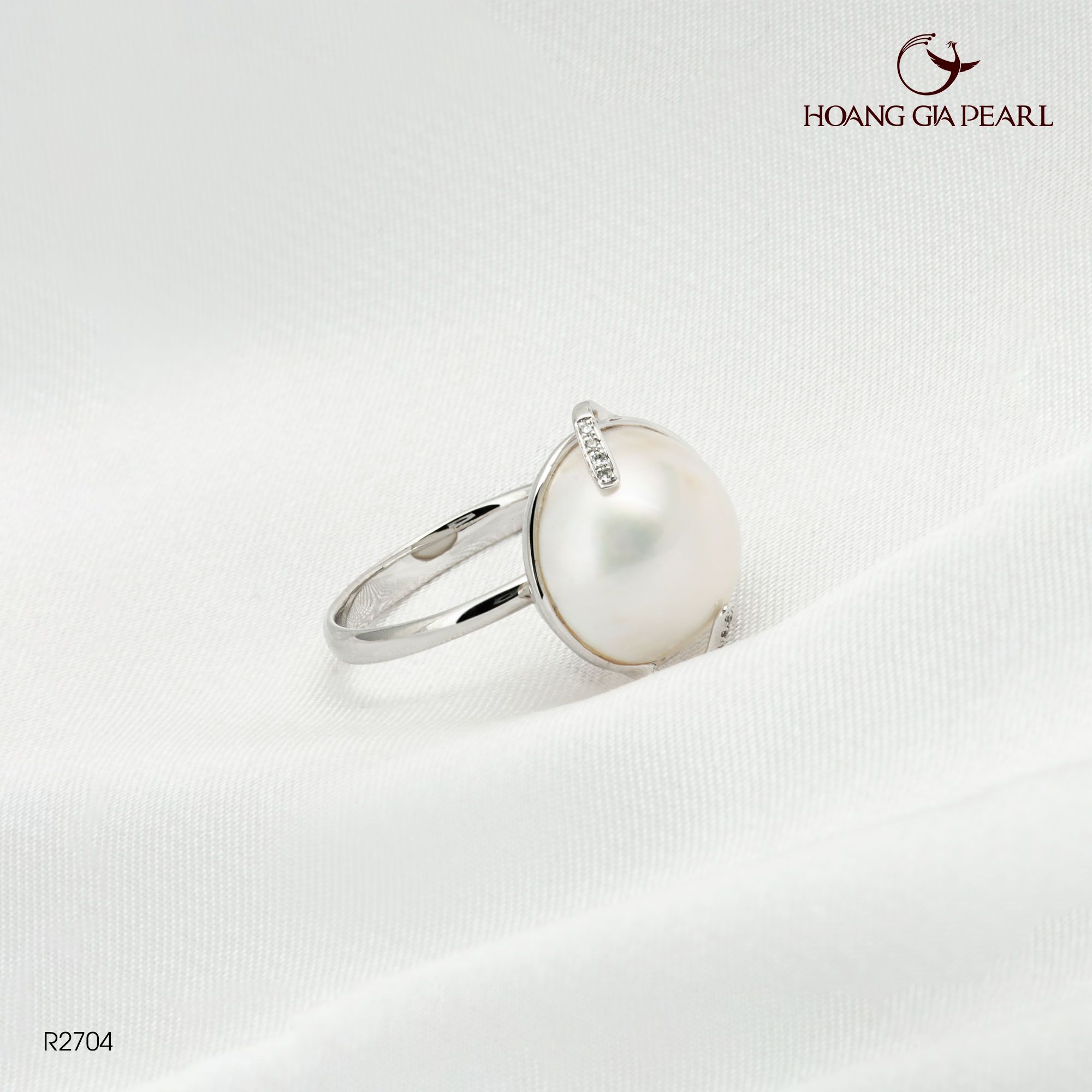 Nhẫn ngọc trai R2704