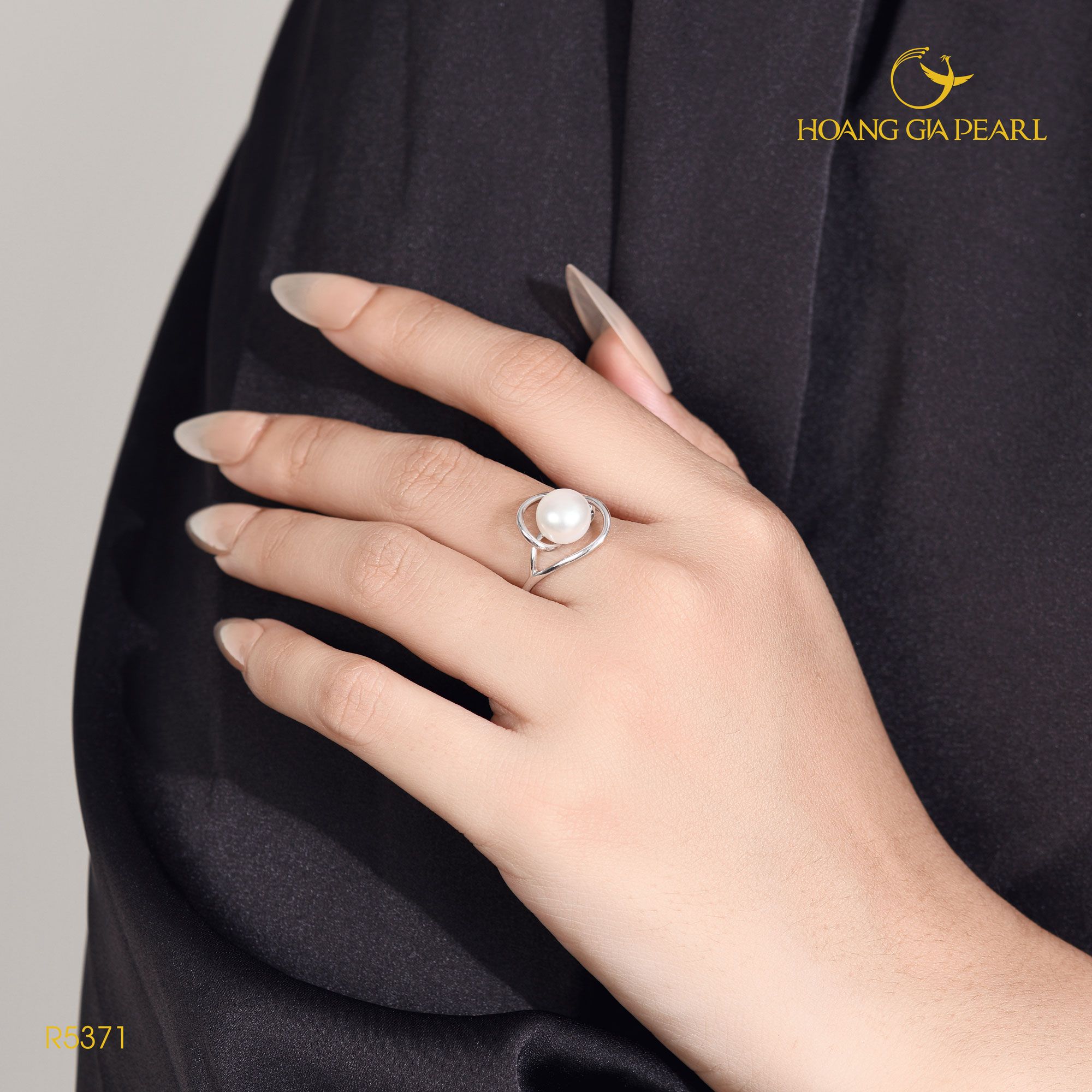 Nhẫn ngọc trai R5371