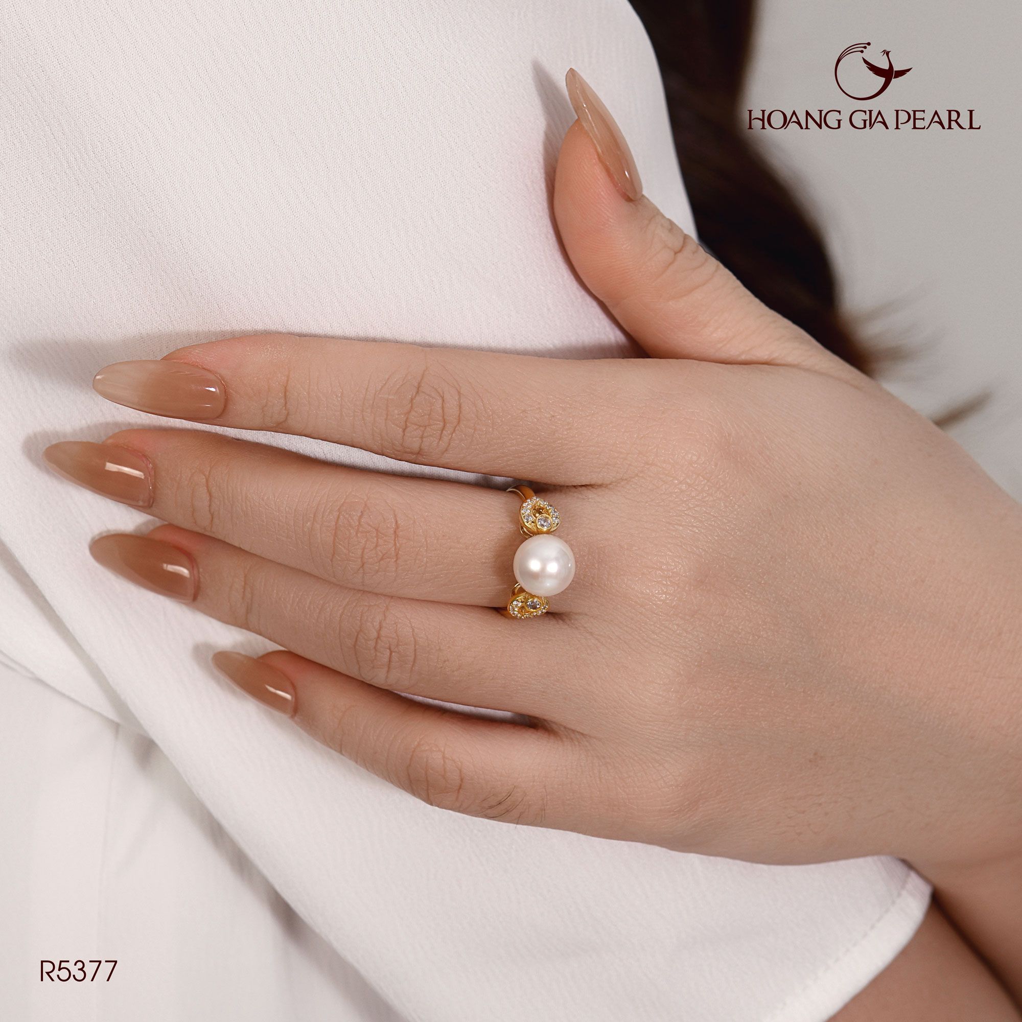 Nhẫn ngọc trai R5377