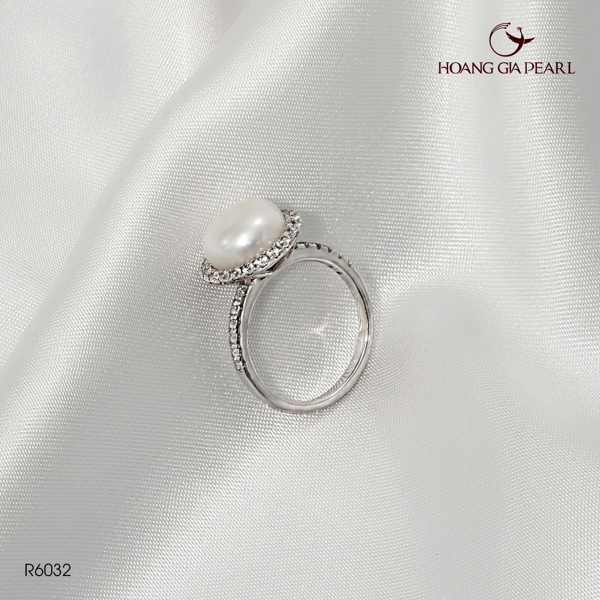 Nhẫn ngọc trai R6032