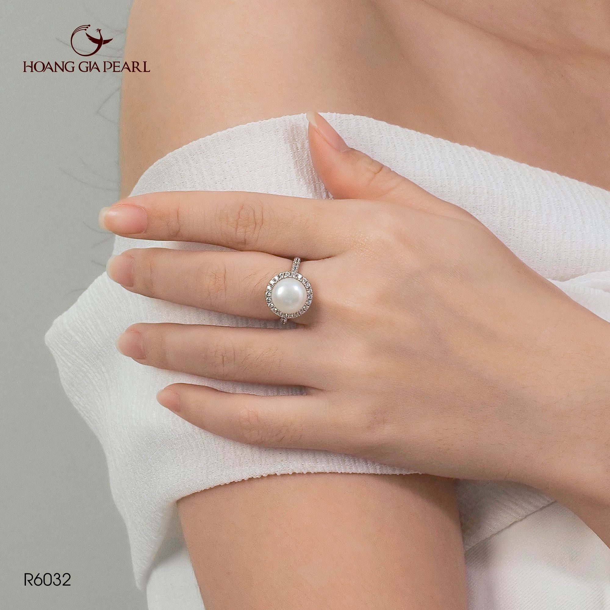 Nhẫn ngọc trai R6032