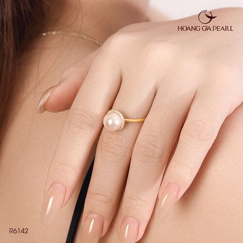Nhẫn ngọc trai R6142