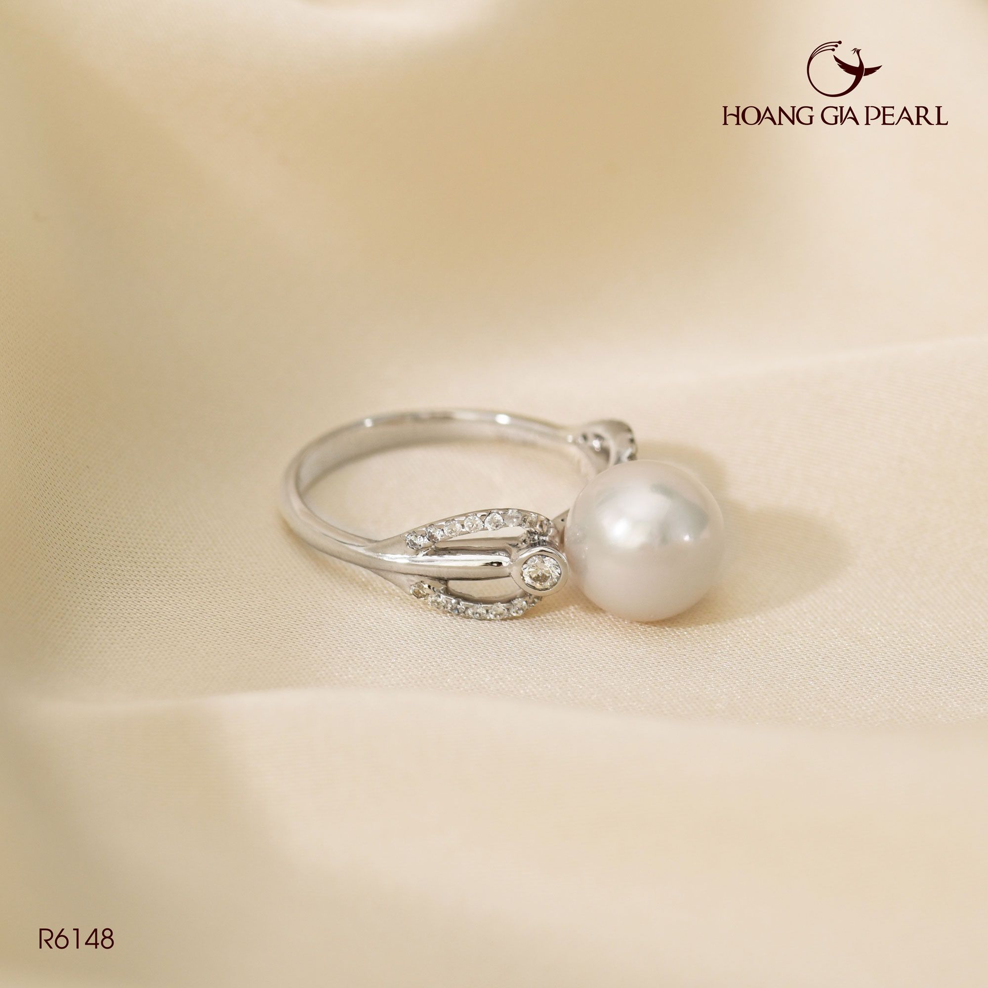 Nhẫn ngọc trai R6148