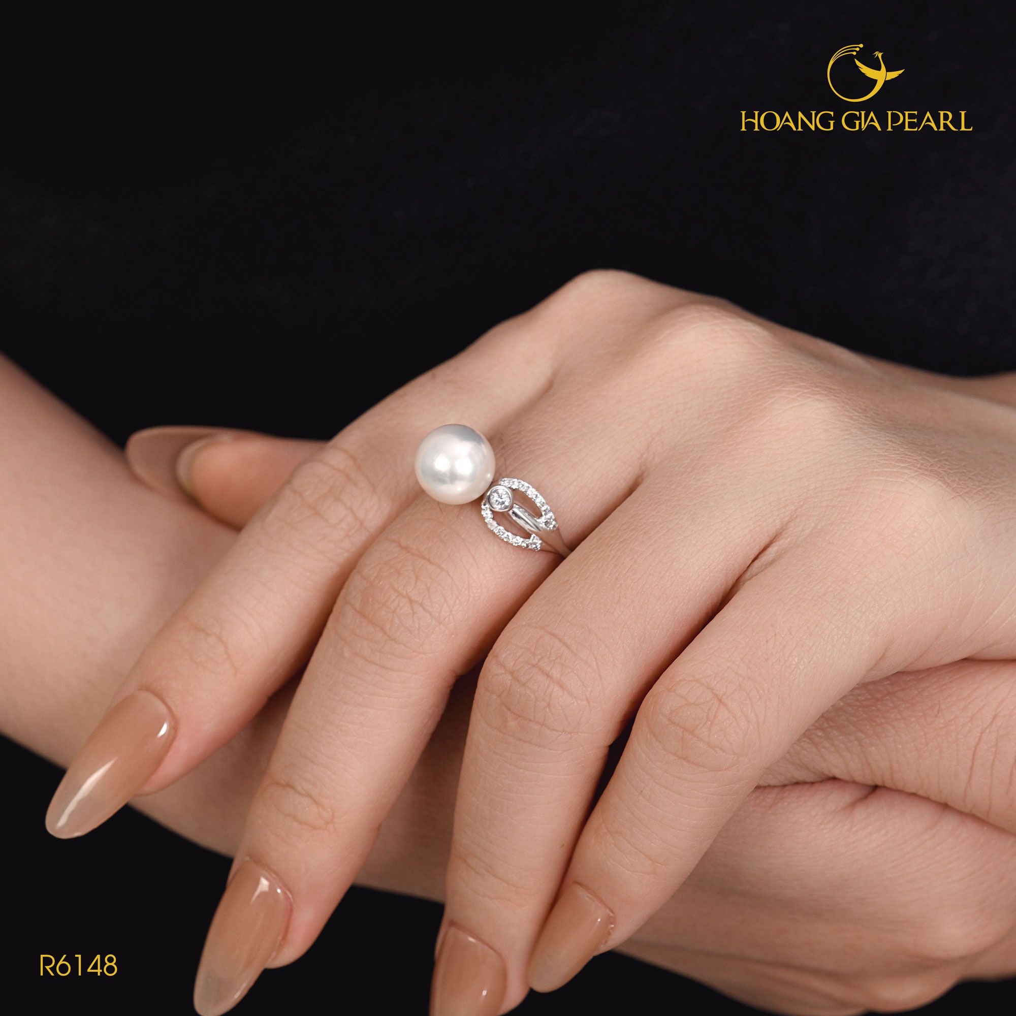 Nhẫn ngọc trai R6148