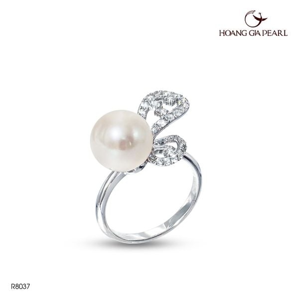 Nhẫn ngọc trai R8037