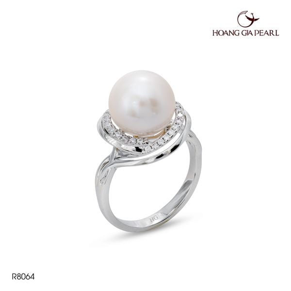 Nhẫn ngọc trai R8064