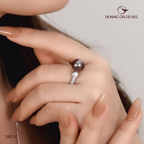 Nhẫn ngọc trai R8074