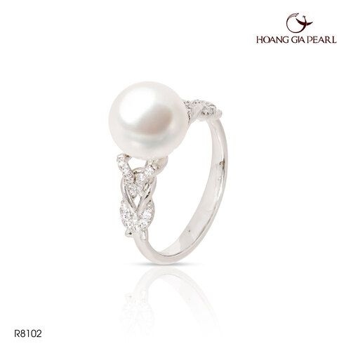 Nhẫn ngọc trai R8102