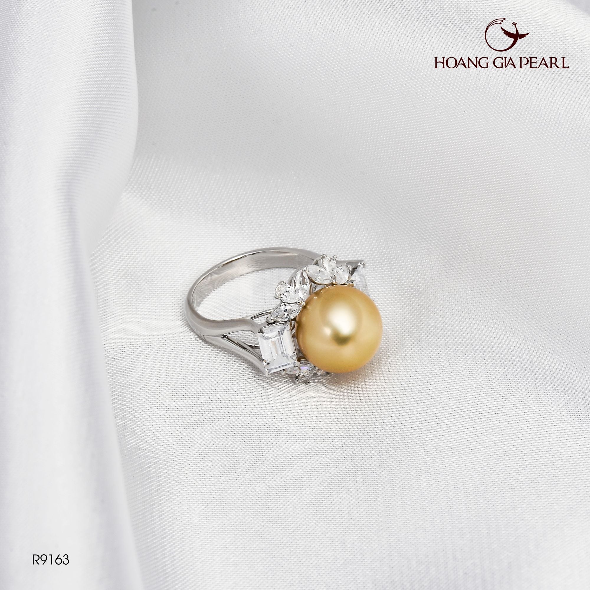 Nhẫn ngọc trai R9163