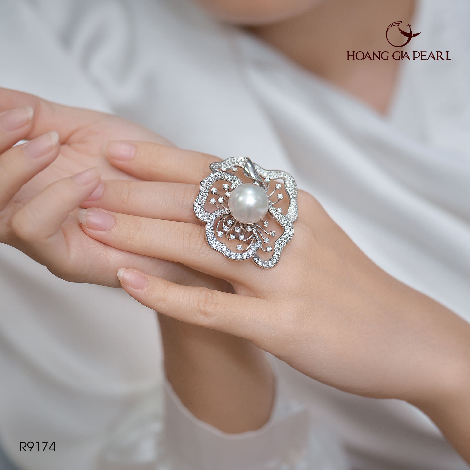 Nhẫn ngọc trai R9174