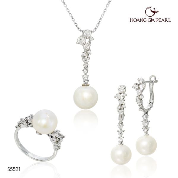 Bộ trang sức ngọc trai S5521