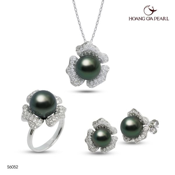 Bộ trang sức ngọc trai S6052B