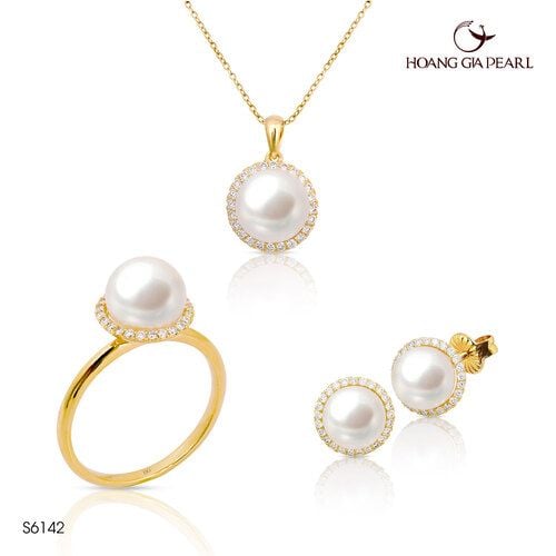Bộ trang sức ngọc trai S6142W