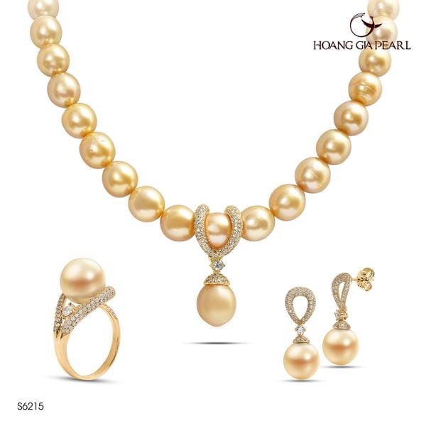 Bộ trang sức ngọc trai S6215