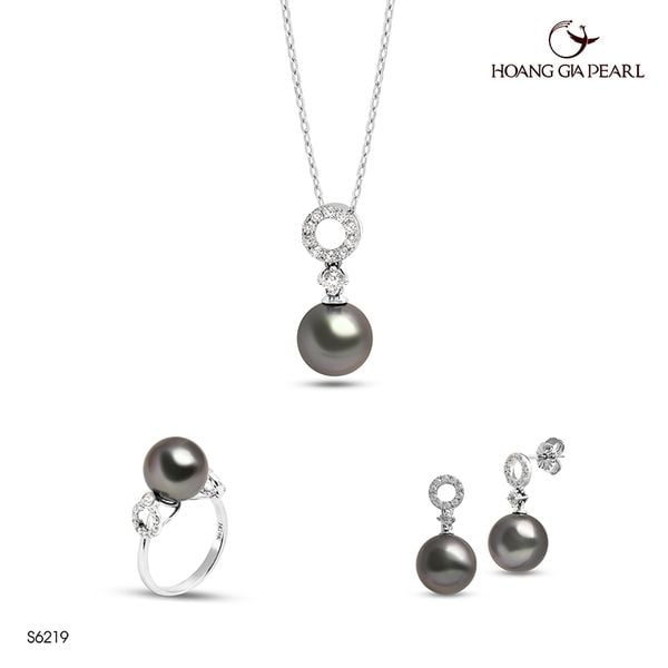 Bộ trang sức ngọc trai S6219