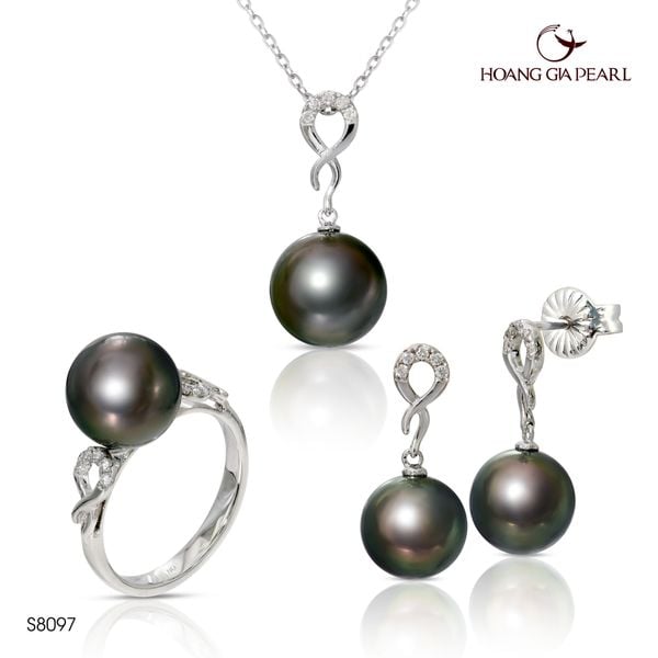 Bộ trang sức ngọc trai S8097
